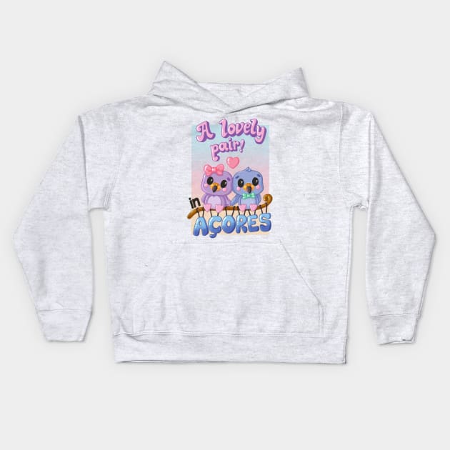 A lovely par Kids Hoodie by Nanukis.arte